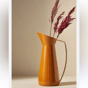 ANTHROPOLOGIE Brown Metal Vase